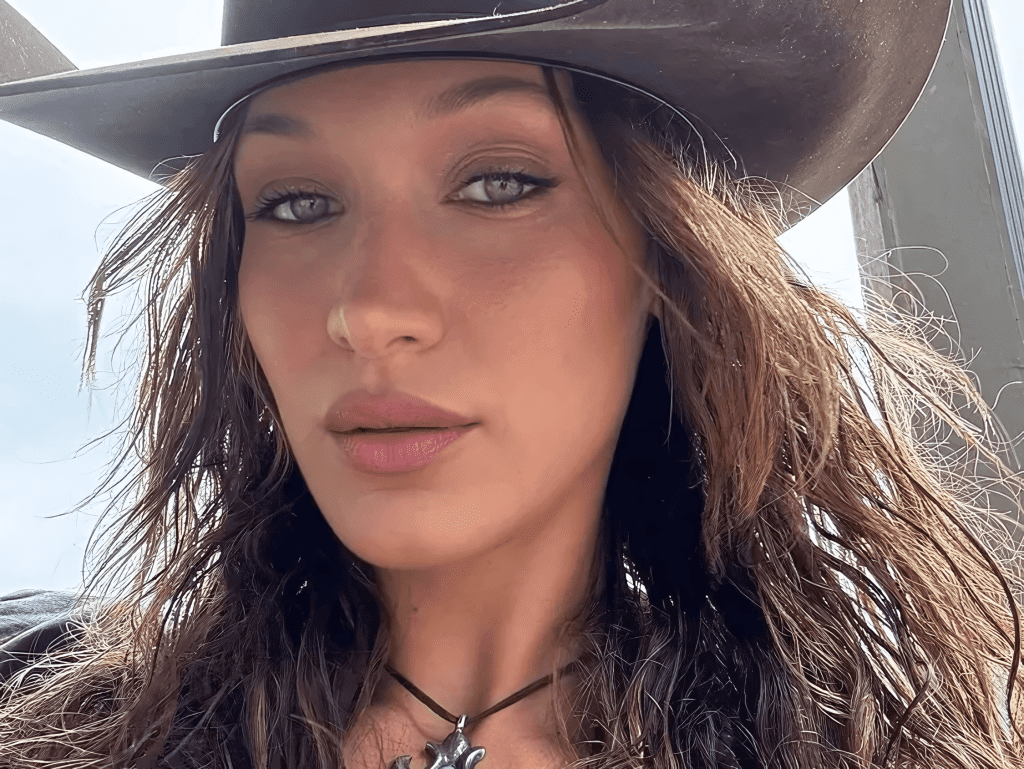 Embrace the Wild West with Bella Hadid's Copper Nail Trend