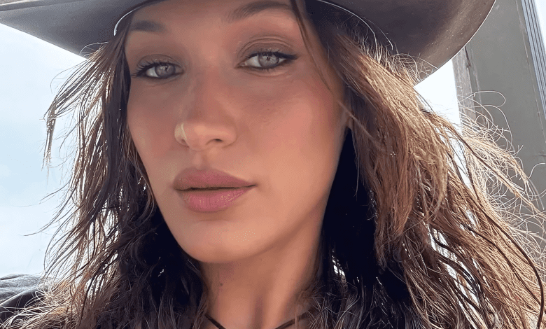 Embrace the Wild West with Bella Hadid's Copper Nail Trend