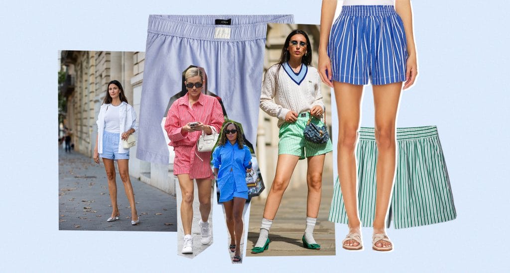 Who Knew? Boxer Shorts Are the Cool Girl's Answer to Summer Heat