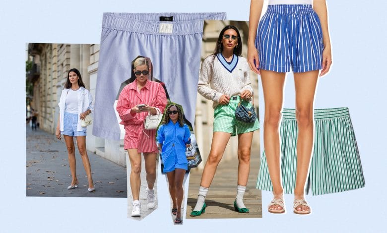 Who Knew? Boxer Shorts Are the Cool Girl's Answer to Summer Heat