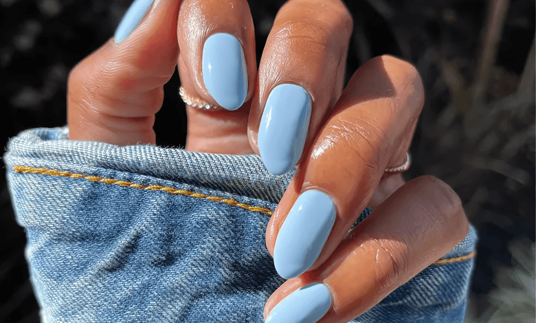 Beyond Basic Blue: 21 Baby Blue Nail Designs for Every Look