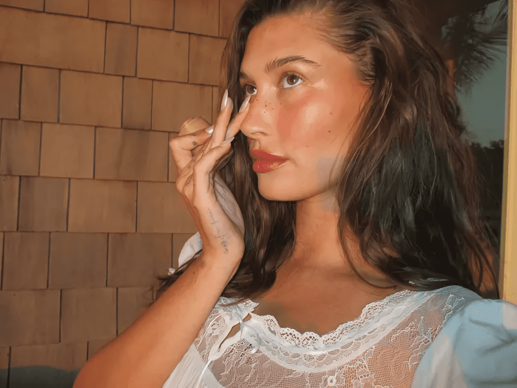 Hailey Bieber's Spring-Ready Sun-Kissed Makeup Guide