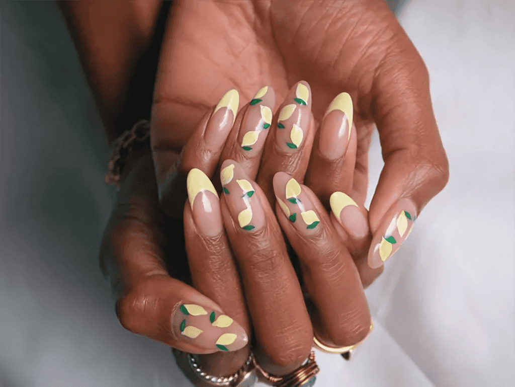 20 Sunshine-Ready Lemon Nail Art Ideas to Brighten Your Day