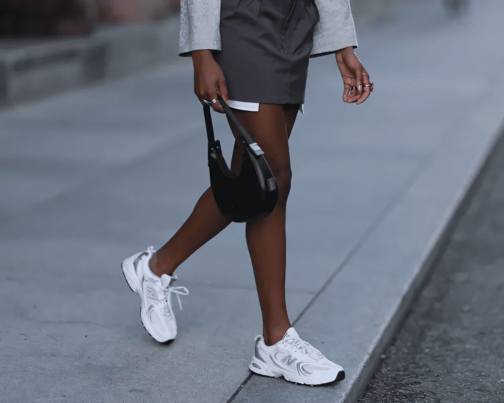 Step Up Your Summer Style with These 11 White Sneaker Ensembles