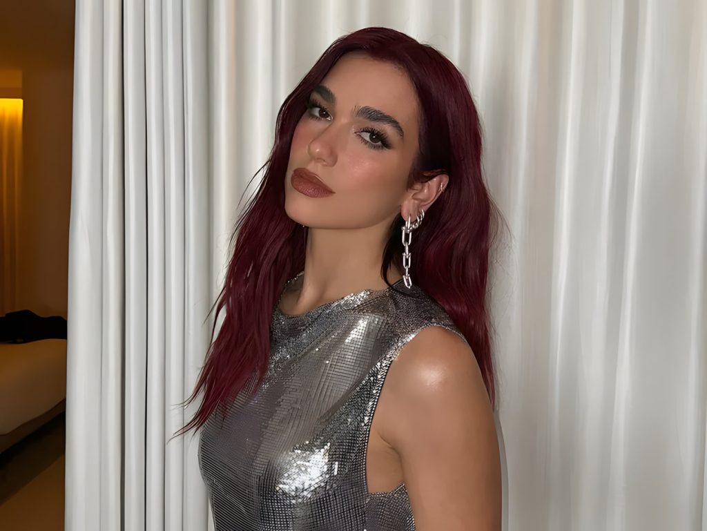 Dua Lipa Rocks an Indie Sleaze Mermaid Look with Her Messy Waves