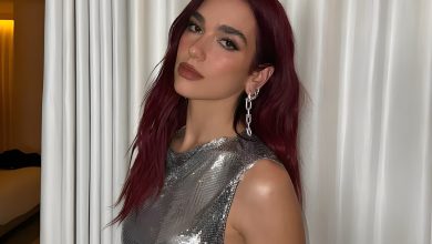 Dua Lipa Rocks an Indie Sleaze Mermaid Look with Her Messy Waves