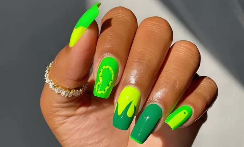 Illuminate Your Style with 25 Bold Neon Nail Design Statements