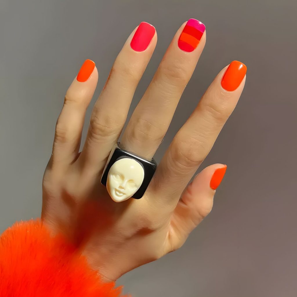 20 Orange Nail Looks to Brighten Up Your Day